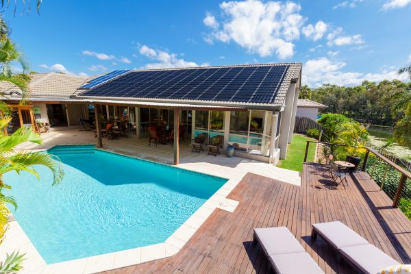 stunning pool deck design