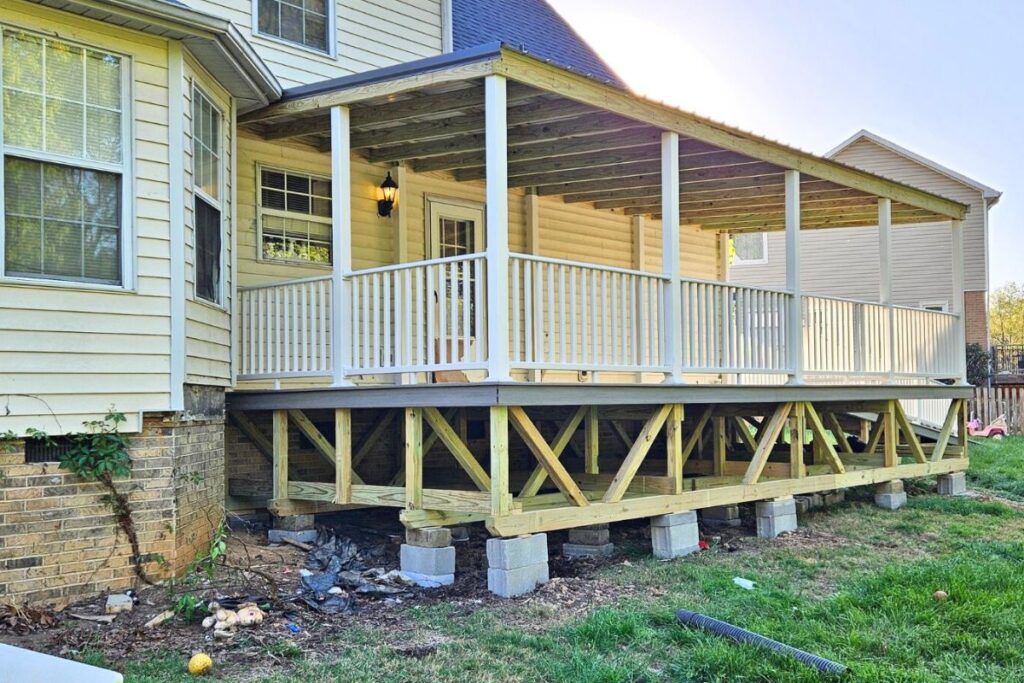 add a porch to a house in knoxville, tn